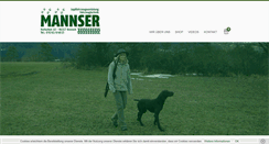 Desktop Screenshot of mannser.de