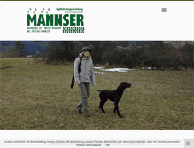 Tablet Screenshot of mannser.de